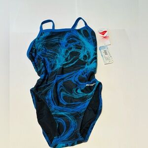 Sporti Light Wave Thin Strap Swimsuit Size: 30